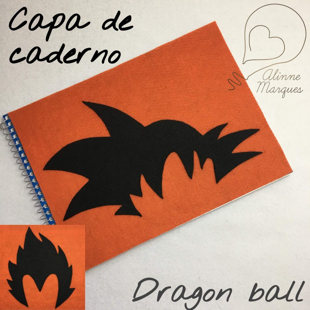 Capa caderno dragon ball imprimir